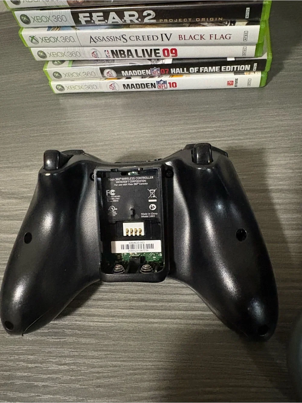 Xbox 360 120GB Console Bundle OEM Controller Games Tested Loud Fan/Drive